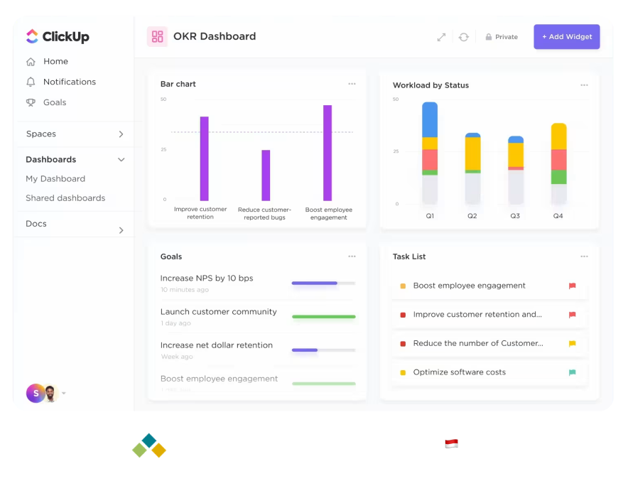 project management clickup